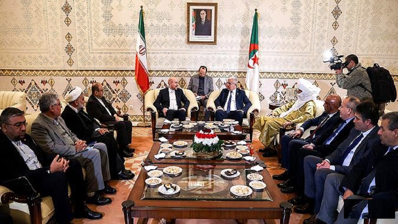 تاکید روسای مجالس ایران و الجزایر بر وحدت جهان اسلام
