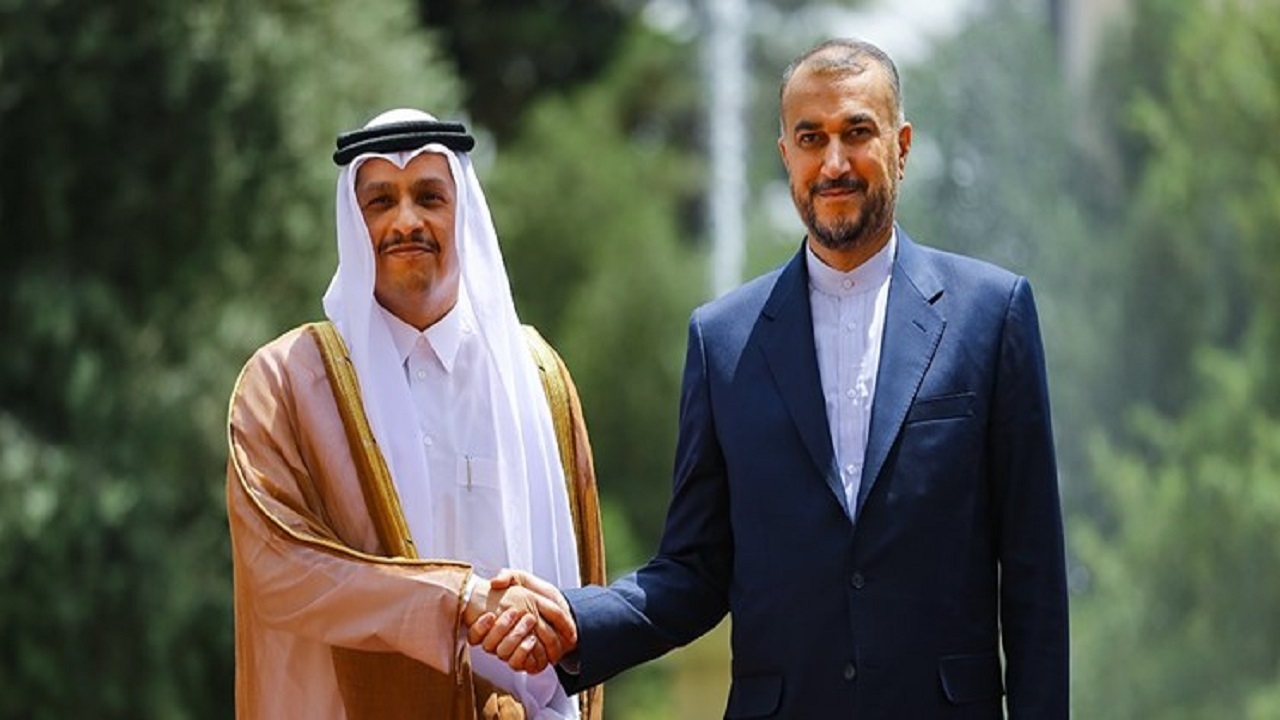 وزیر خارجه قطر امروز در تهران با امیرعبداللهیان دیدار می‌کند