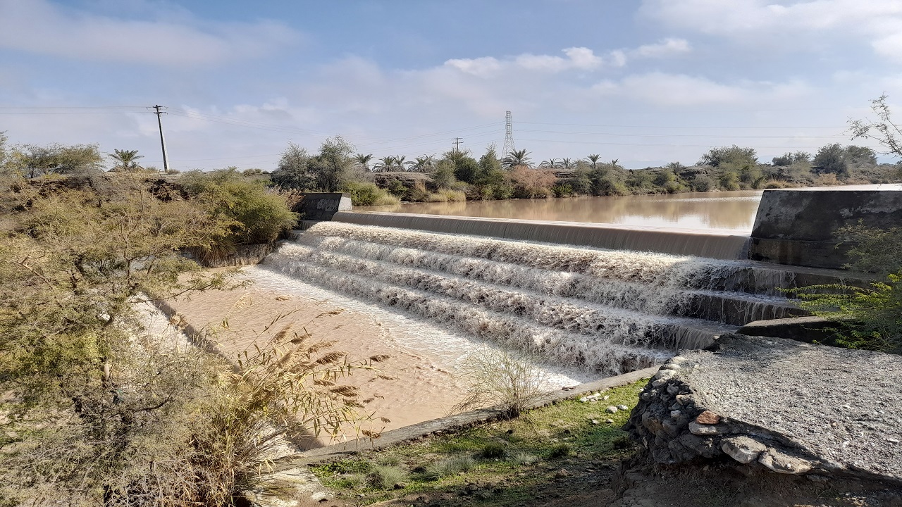 آبگیری ۱۰۰ درصدی سازه‌های آبخیزداری رودان‎‎