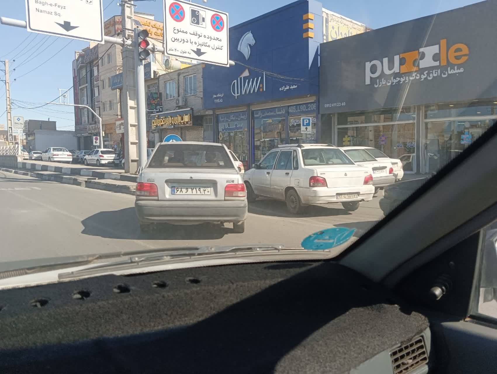 دردسرساز شدن ترافیک در کنارگذر کاشانی اسلامشهر + تصاویر