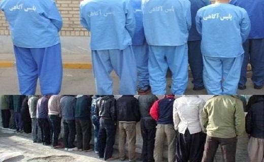 دستگیری ۳۷ سارق و مالخر در گیلان