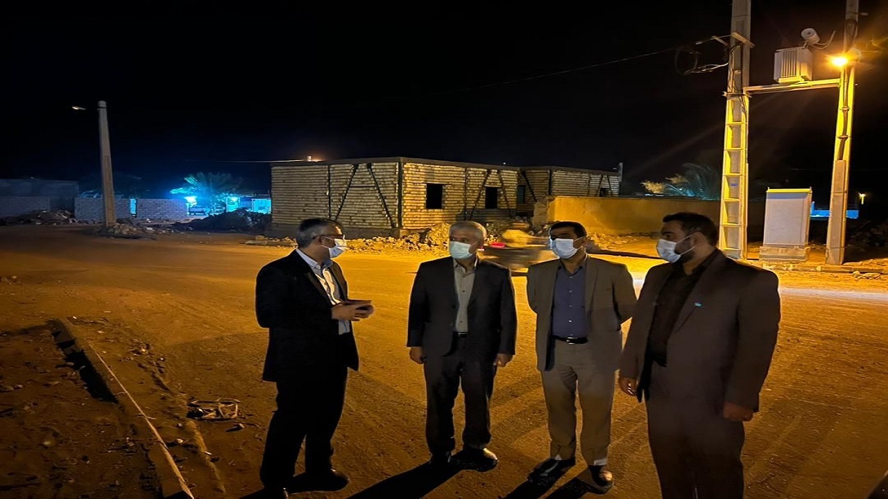 بازدید معاون قضایی دادستان کل کشور از روند بازسازی منطقه زلزله زده سایه خوش