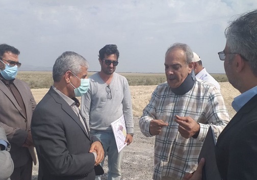 بازدید معاون قضایی دادستان کل کشور از سایت پرورش میگوی بندر حسینه