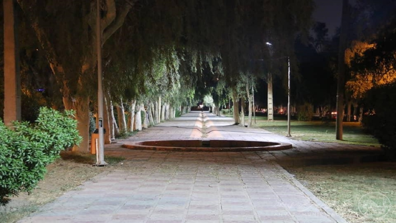 رفع خاموشی‌ بوستان های آبادان تا ۲ هفته دیگر