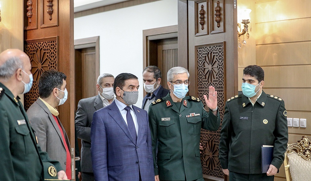 سرلشکر باقری و وزیر دفاع عراق