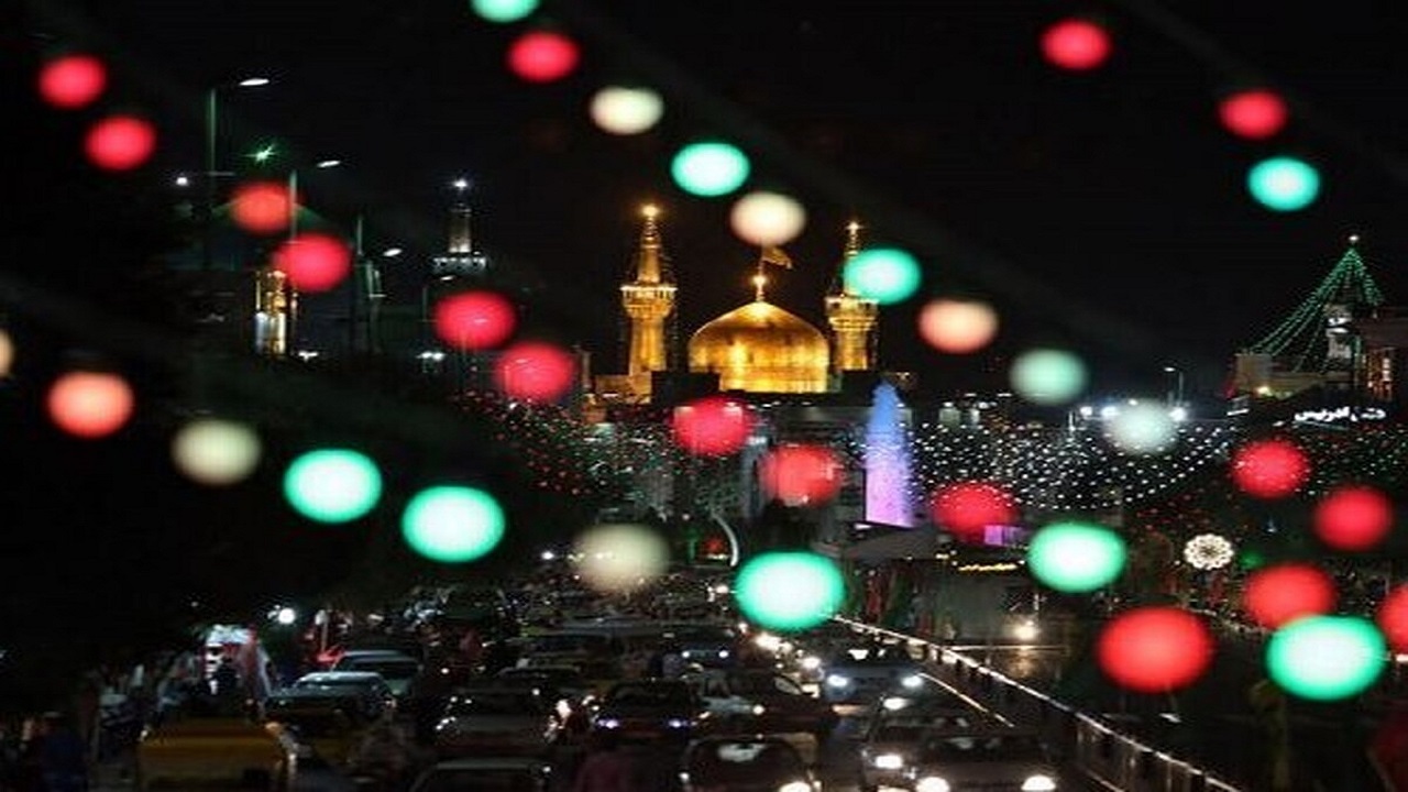 مشهد مهیای جشن بزرگ نیمه شعبان می‌شود
