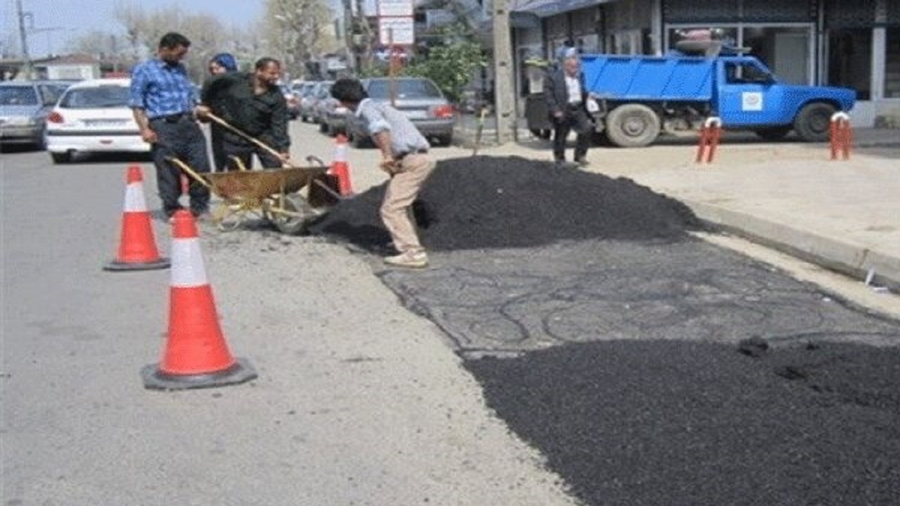 بهسازی و آسفالت خیابان‌ها و معابر آبادان و خرمشهر