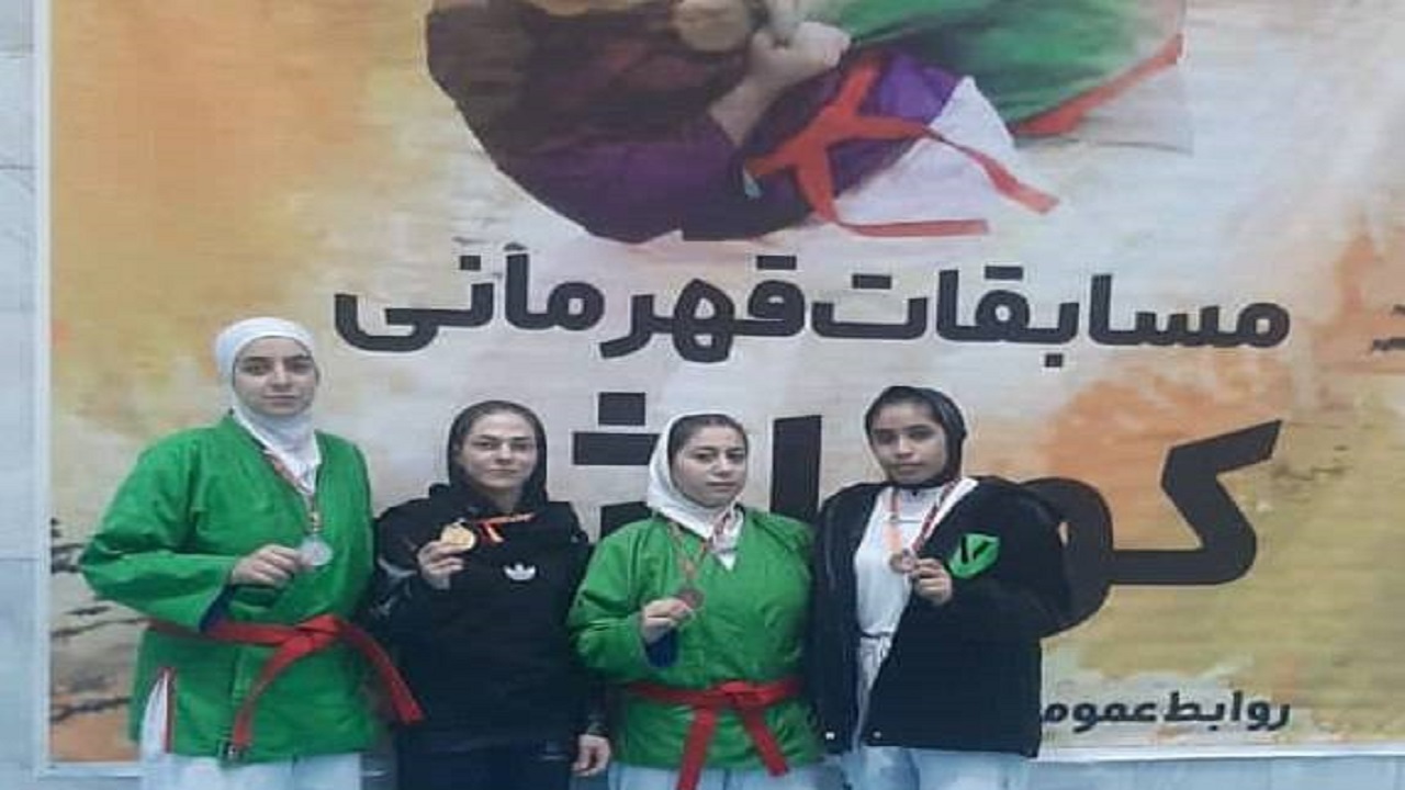کسب نشان‌های رنگارنگ در مسابقات قهرمانی کشور کوراش