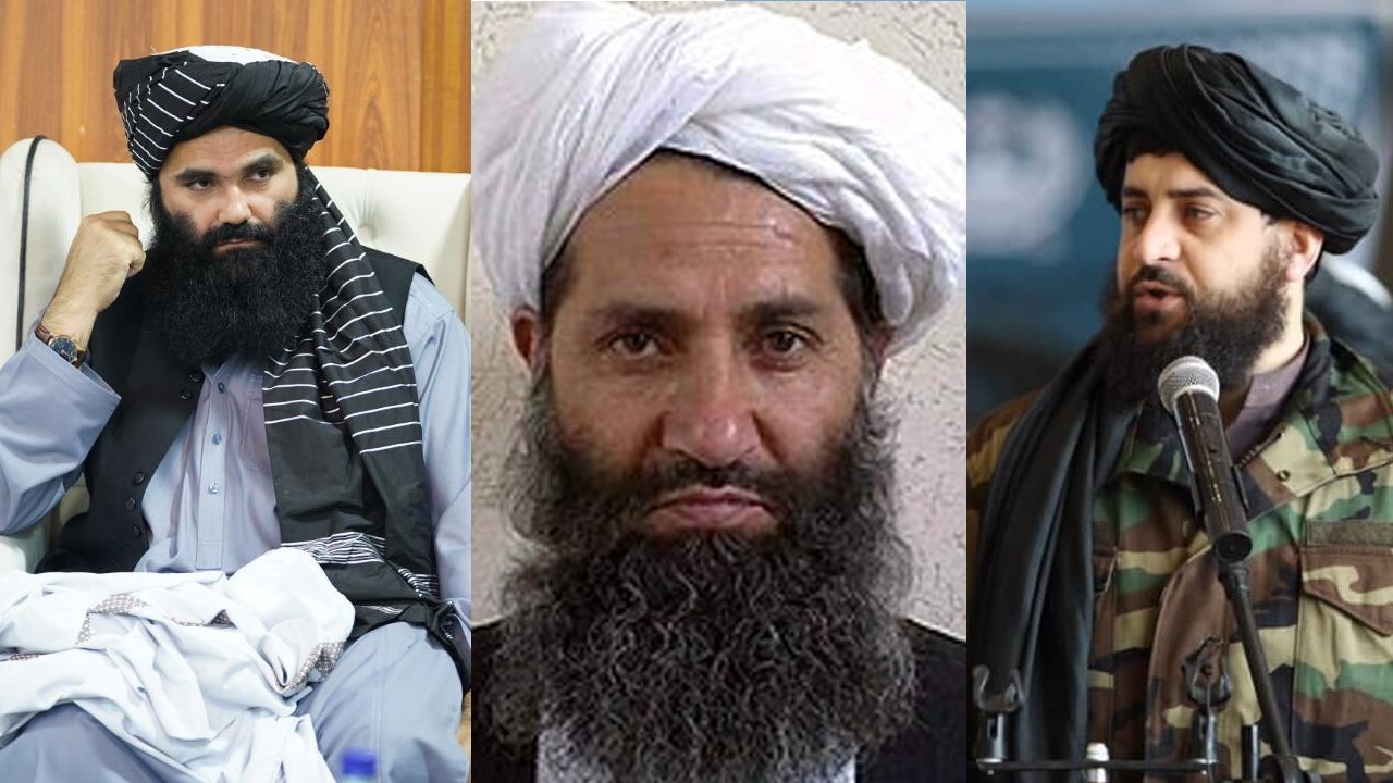 دیدار ملاهبت الله آخوند زاده با وزراء دفاع و امور داخله طالبان