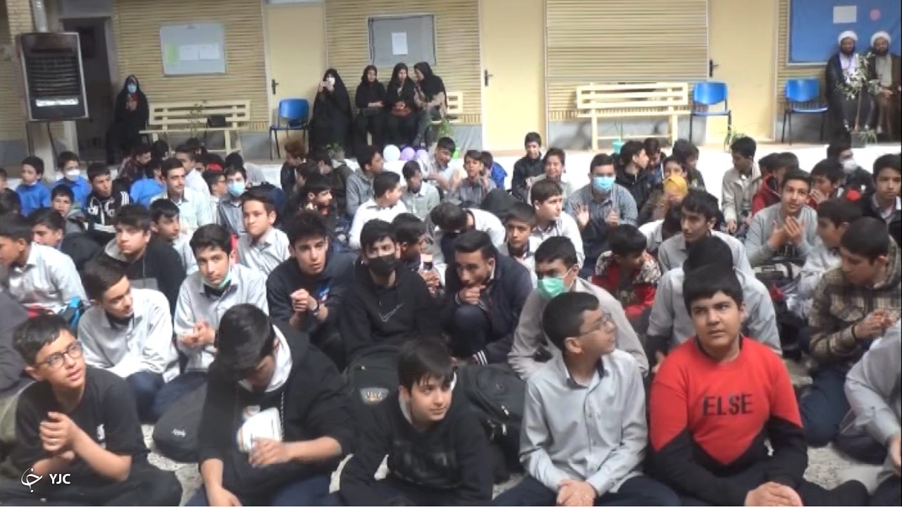 جشن تکلیف الهی ۱۲۰ دانش آموز تفرشی