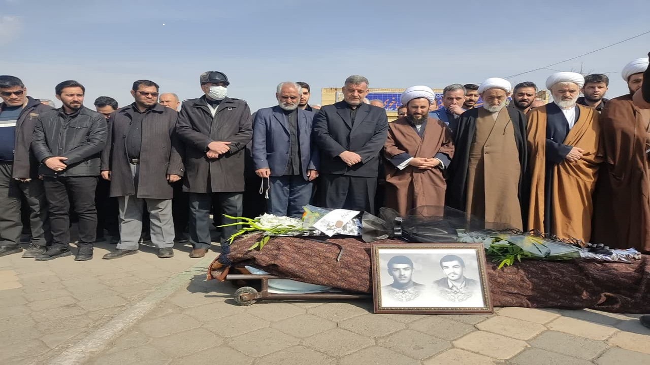 مادر شهیدان اژدری به فرزندان شهیدش پیوست