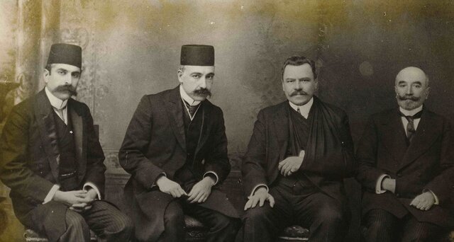 حسن وثوق الدوله علیقلی انصاری وزیر خارجه انگلیس