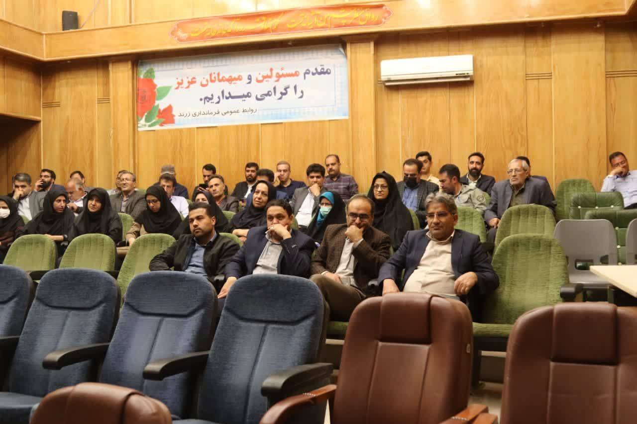 انتخابات شورای هماهنگی روابط عمومی ادارات  زرند، راور و کوهبنان برگزار شد