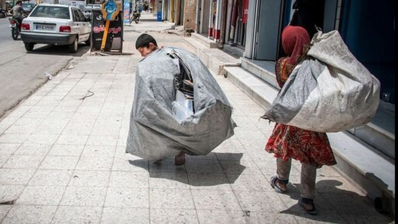 ۹۰ درصد کودکان کار کاشان، اهل افغانستان هستند
