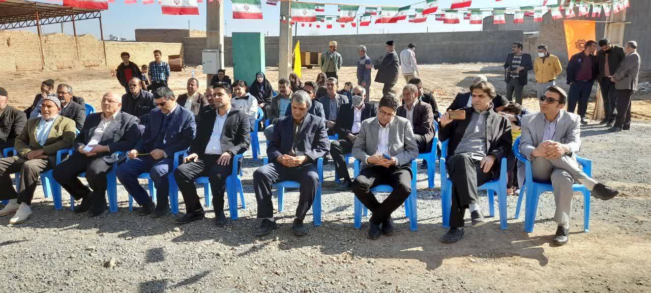 مراسم آیین کلنگ زنی