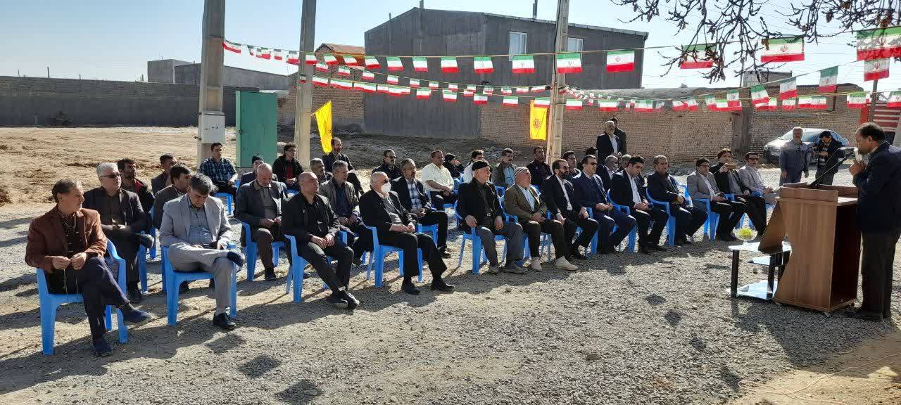 مراسم کلنگ زنی