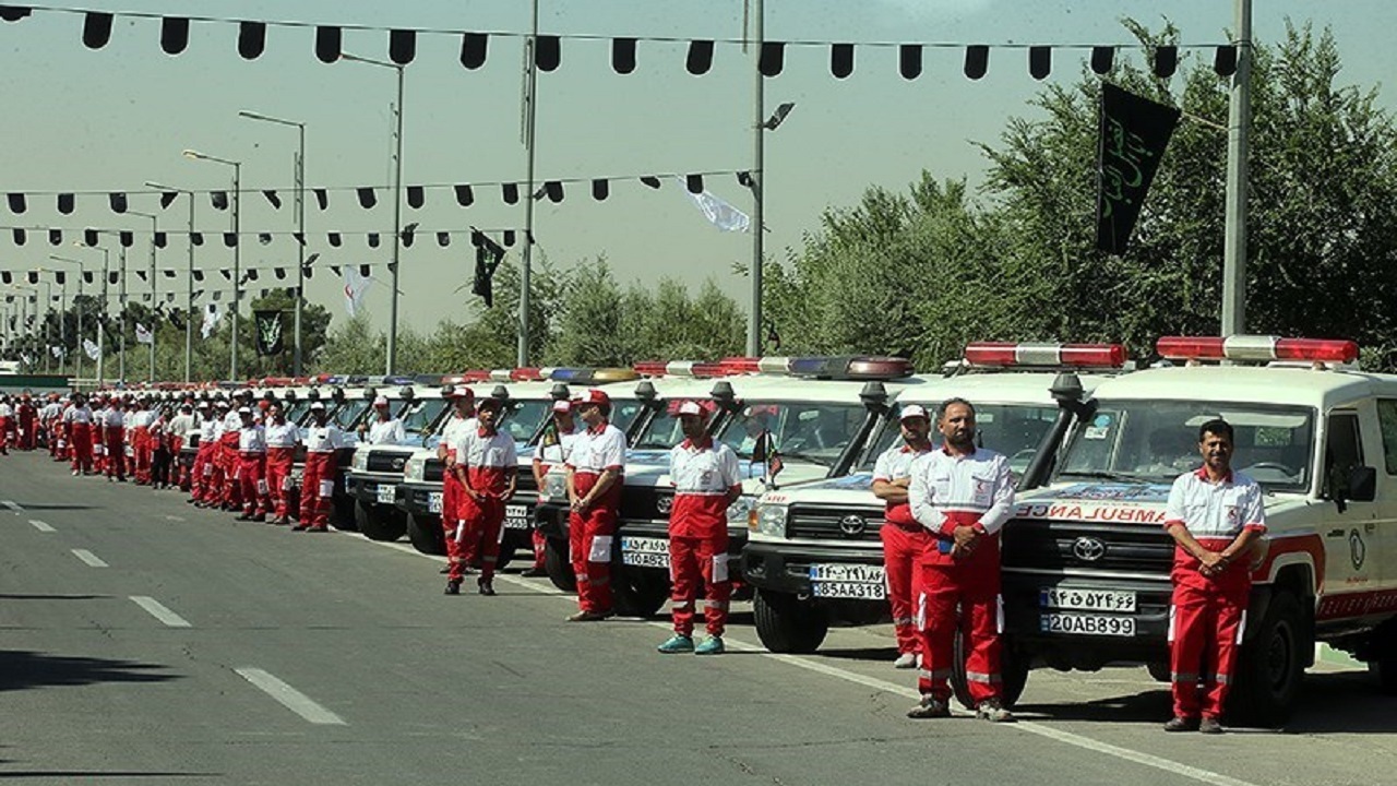 صدور هشدار نارنجی هواشناسی/ هلال‌احمر آماده خدمت‌رسانی