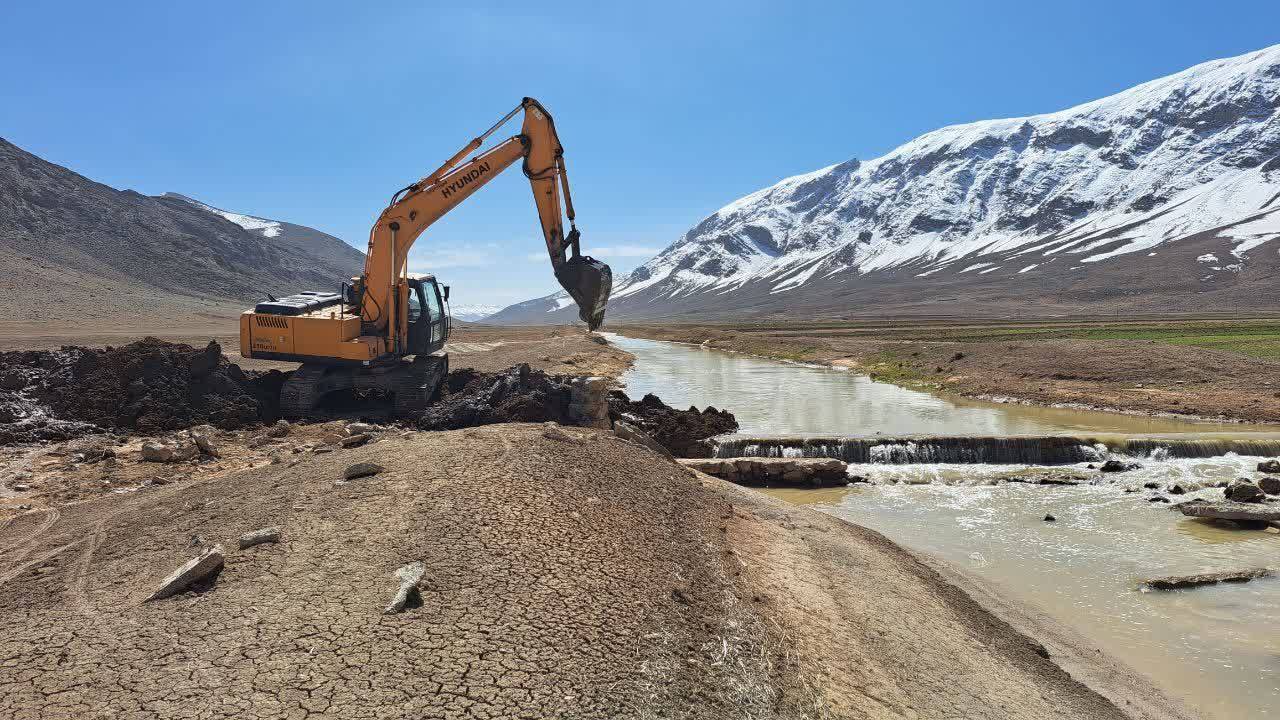 تالاب گندمان آبگیری شد‌