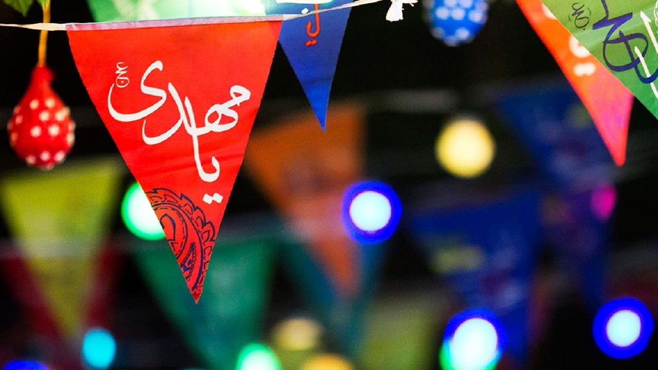 آماده‌سازی محلات مشهد در آستانه میلاد مهدی موعود(عج) + فیلم و تصاویر