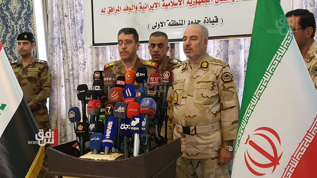 نشست فرماندهان مرزبانی ایران و عراق در سلیمانیه