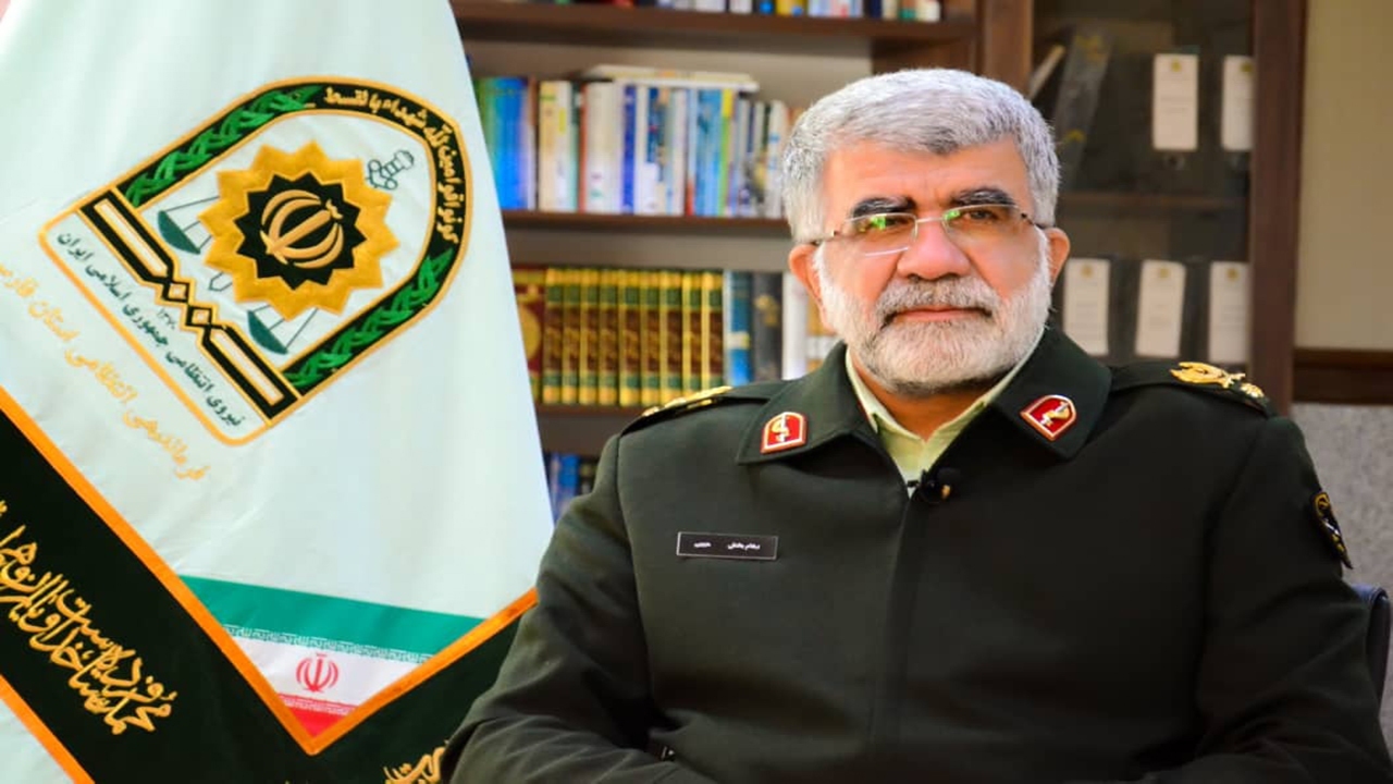 سردار حبیبی فرمانده انتظامی فارس