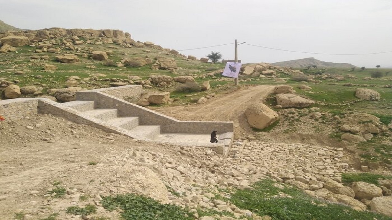 افتتاح طرح سنگی ملاتی روستای میرعزیز گچساران