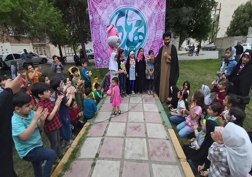 خوزستان در شب نیمه شعبان، غرق در نور و سرور شد+ فیلم