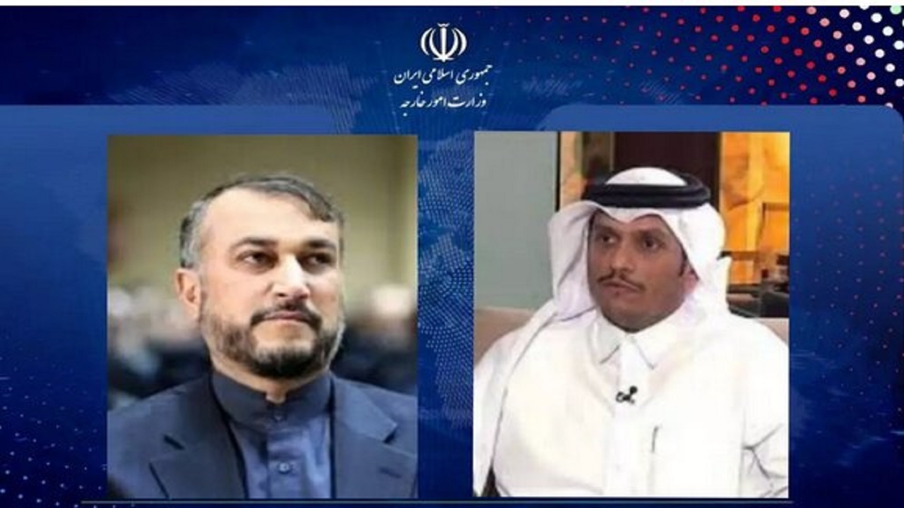 تبریک امیرعبداللهیان به نخست وزیر جدید قطر