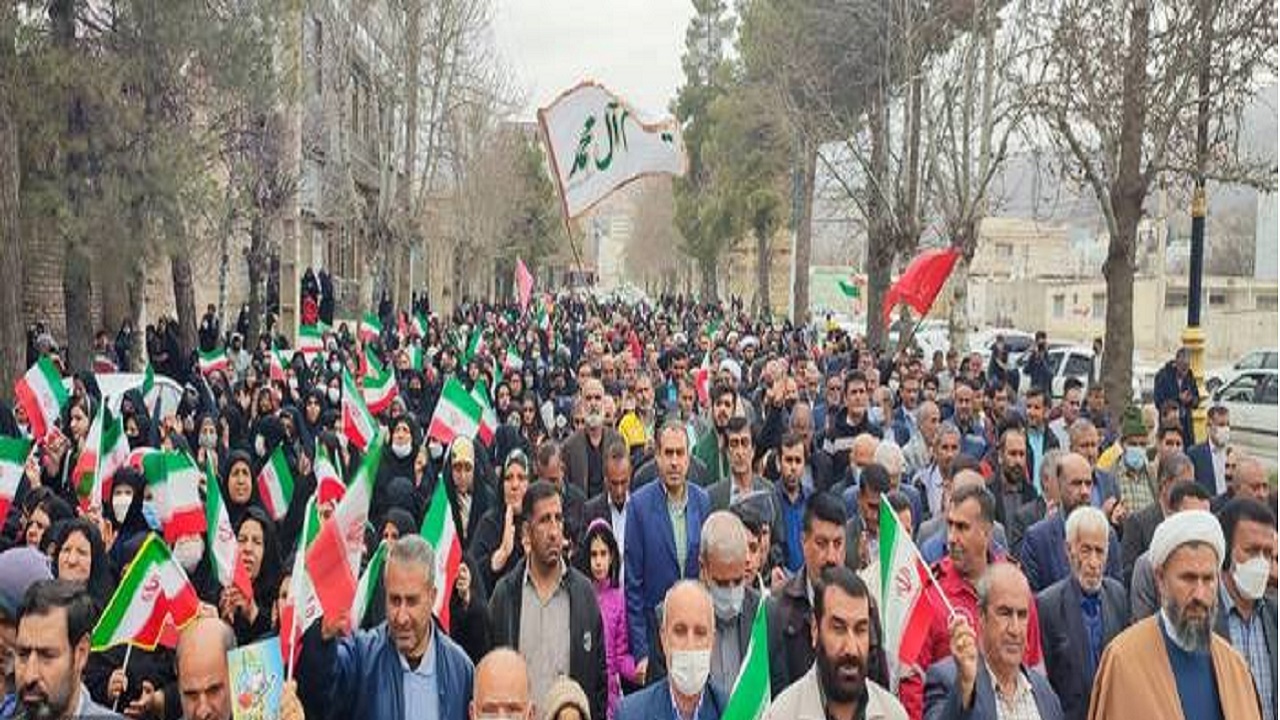 شادپیمایی و جشن نیمه شعبان در یاسوج