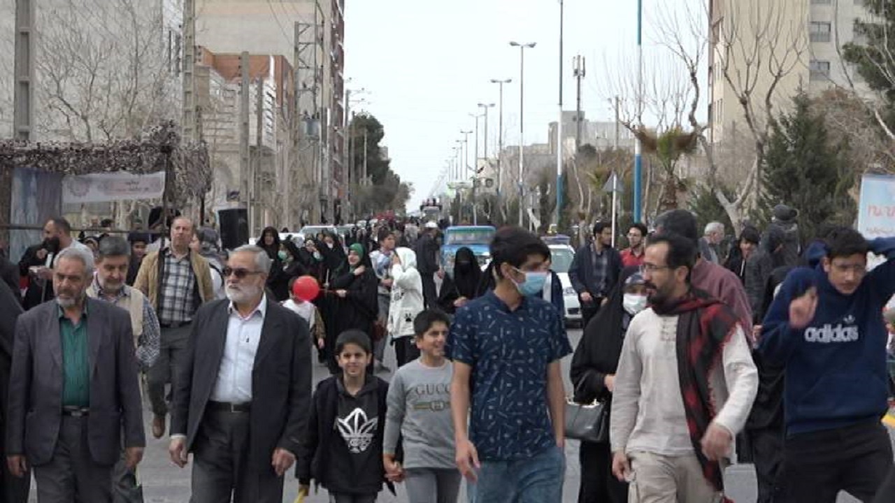 از حرم تا حرم؛ پیاده روی منتظران ظهور در سمنان