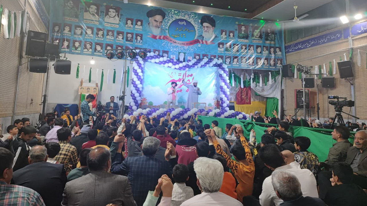 برگزاری جشن بزرگ نیمه شعبان در حسینیه قرارگاه بسیج حضرت بقیه الله(عج) یزد