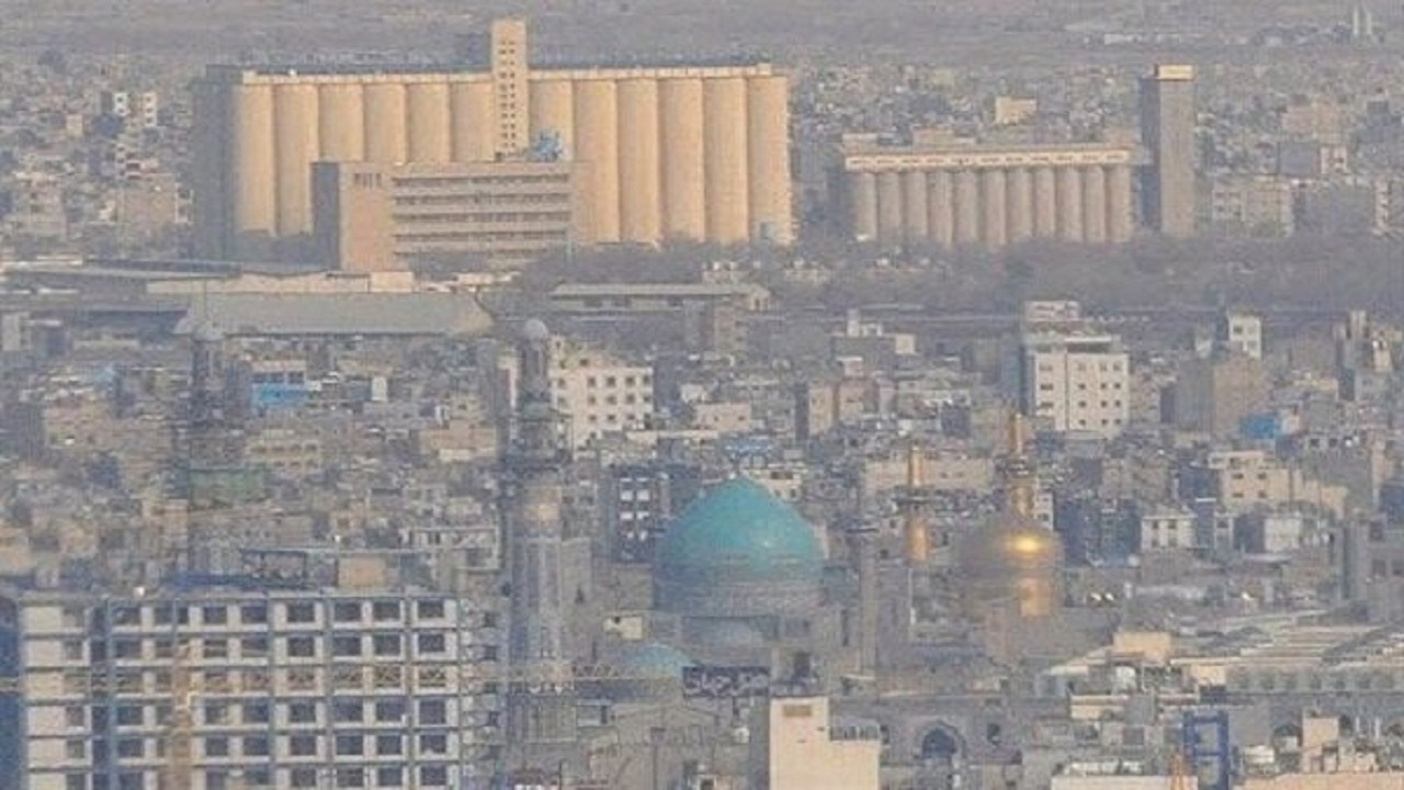 آلودگی پی در پی هوای کلانشهر مشهد هشت روزه شد