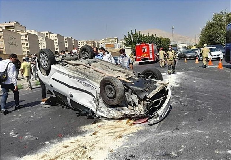 ۲ مصدوم در تصادف ۲ خودرو در دزفول