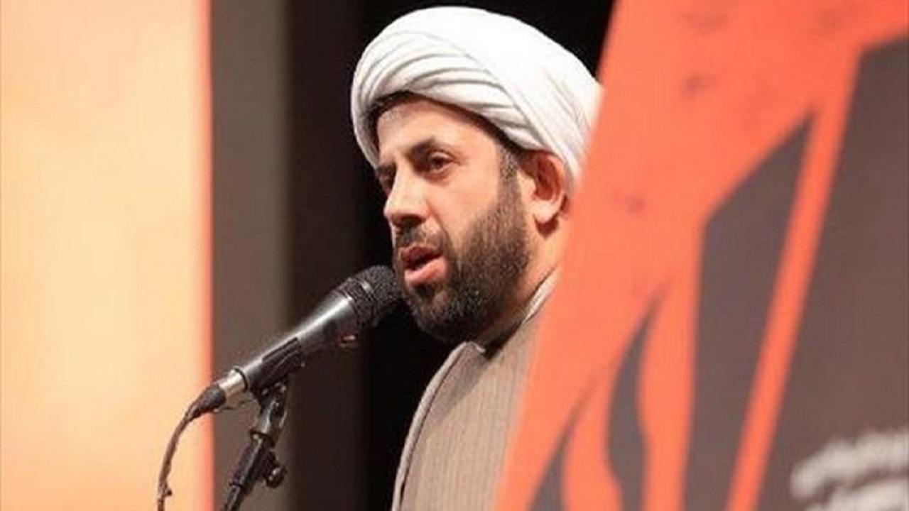 مراسم وداع با پیکر مجری شبکه چهارسیما در مسجد بلال