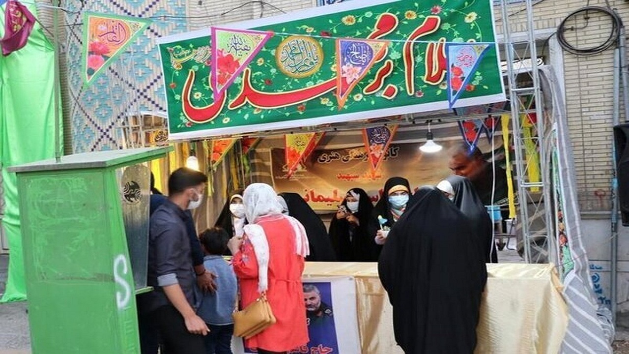 برپایی ۱۲۰۰ ایستگاه صلواتی در آذربایجان شرقی