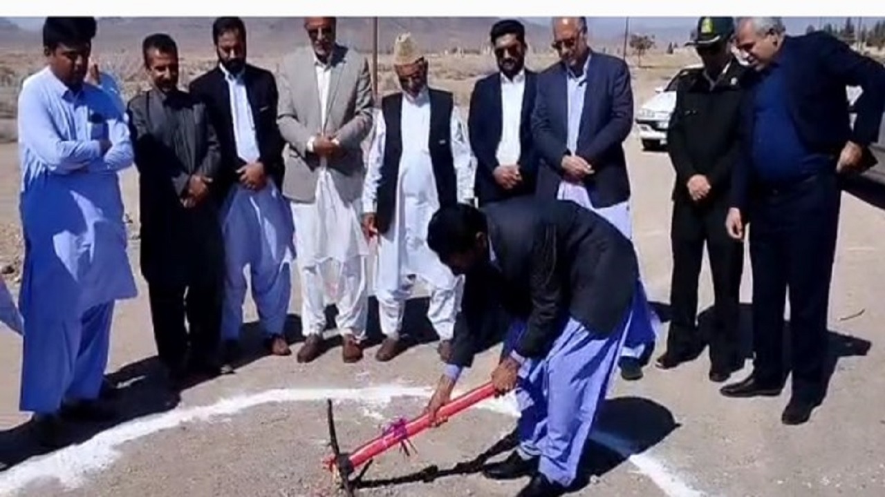 آغاز عملیات گازرسانی به شهر نوک آباد تفتان