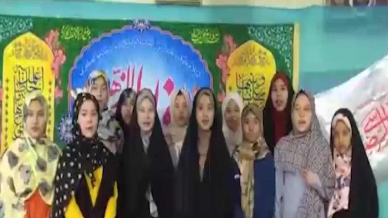 کودکان افغانستانی در ورامین میلاد امام زمان(عج) را جشن گرفتند + فیلم