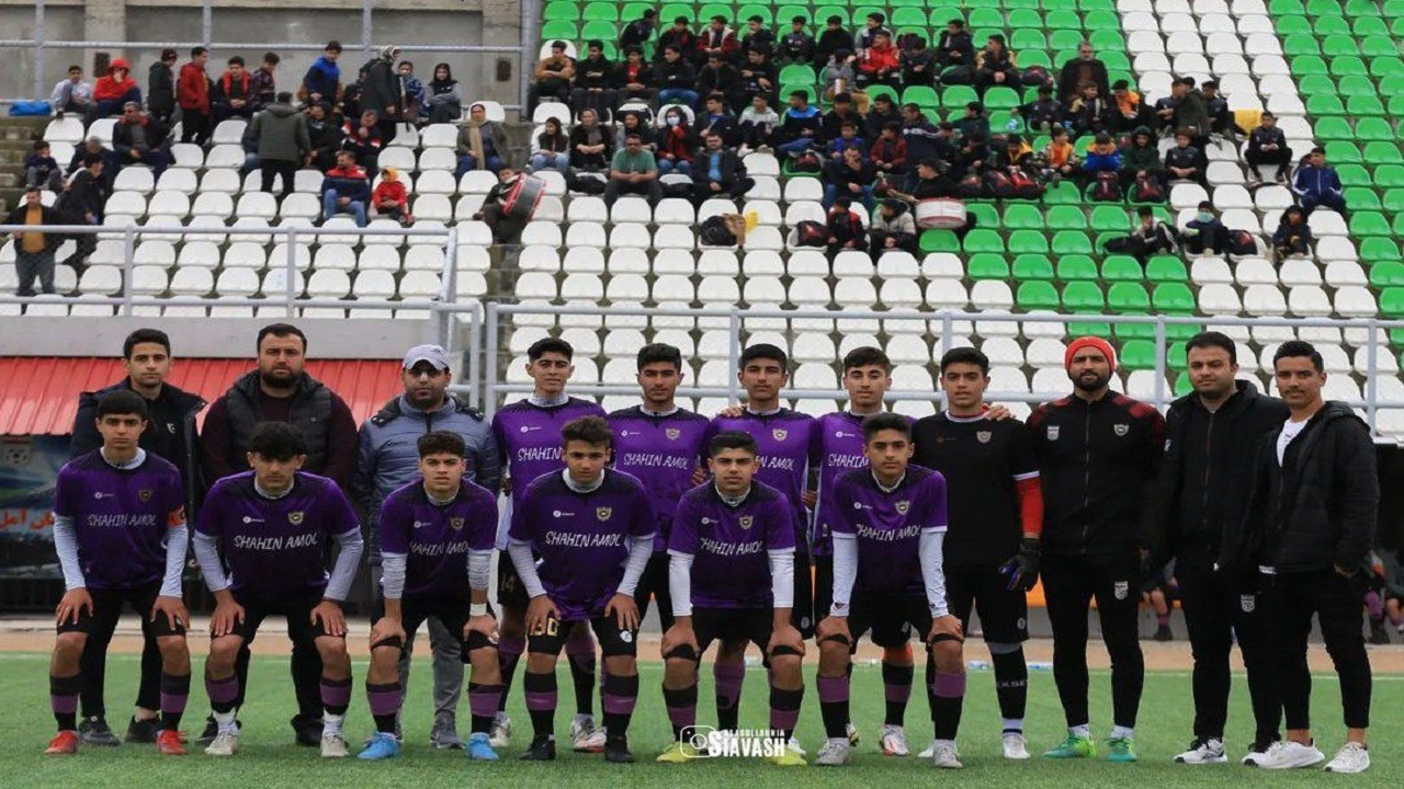 پرواز شاهین آمل به نیمه‌ نهایی لیگ برتر فوتبال نونهالان