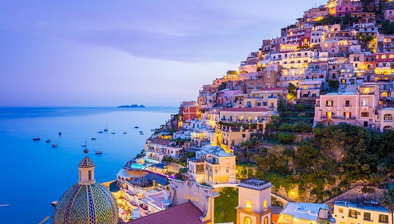 تماشایی ترین ساحل ایتالیا + فیلم