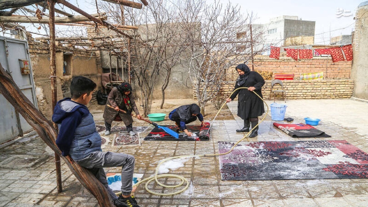 آداب و رسوم خانه‌تکانی در قدیم‌ندیما