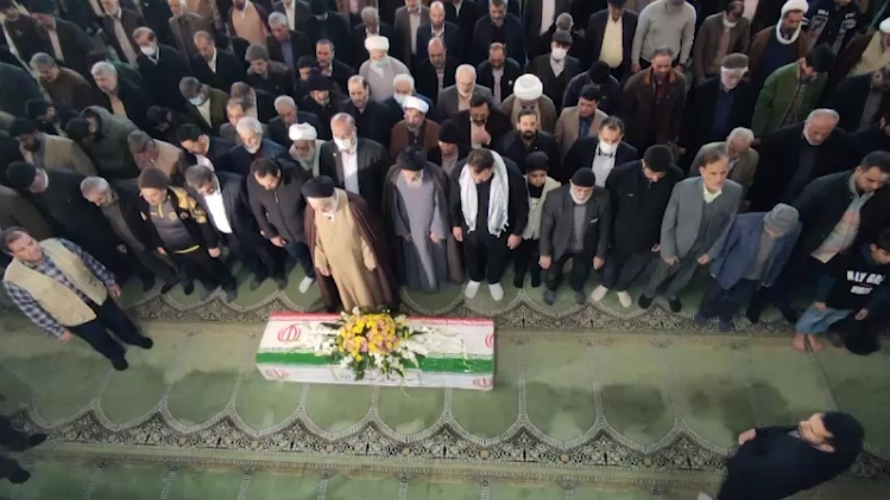 تشییع پیکر جانباز شهید مهدی زاده در اصفهان
