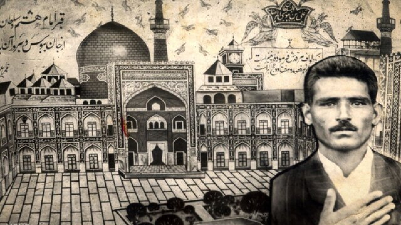 عکس با حرم، سوغاتی قدیمی زیارت امام رضا(ع)
