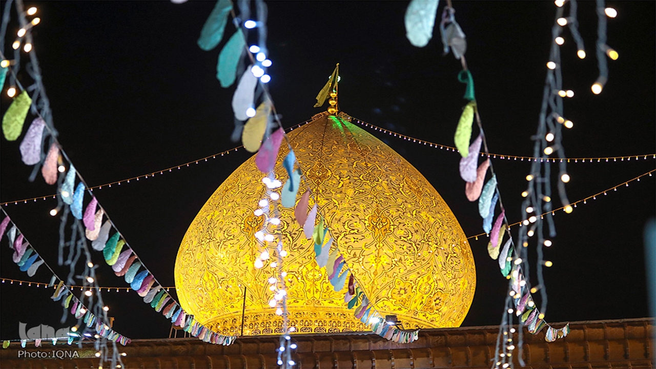 مراسم بزرگداشت اعیاد شعبانیه در حرم شاهچراغ (ع)