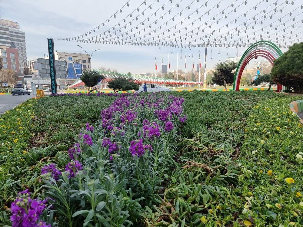 نرم نرمک می&zwnj;رسد اینک بهار/ زیباسازی و محیا کردن مشهد برای نوروز ۱۴۰۲+ تصاویر