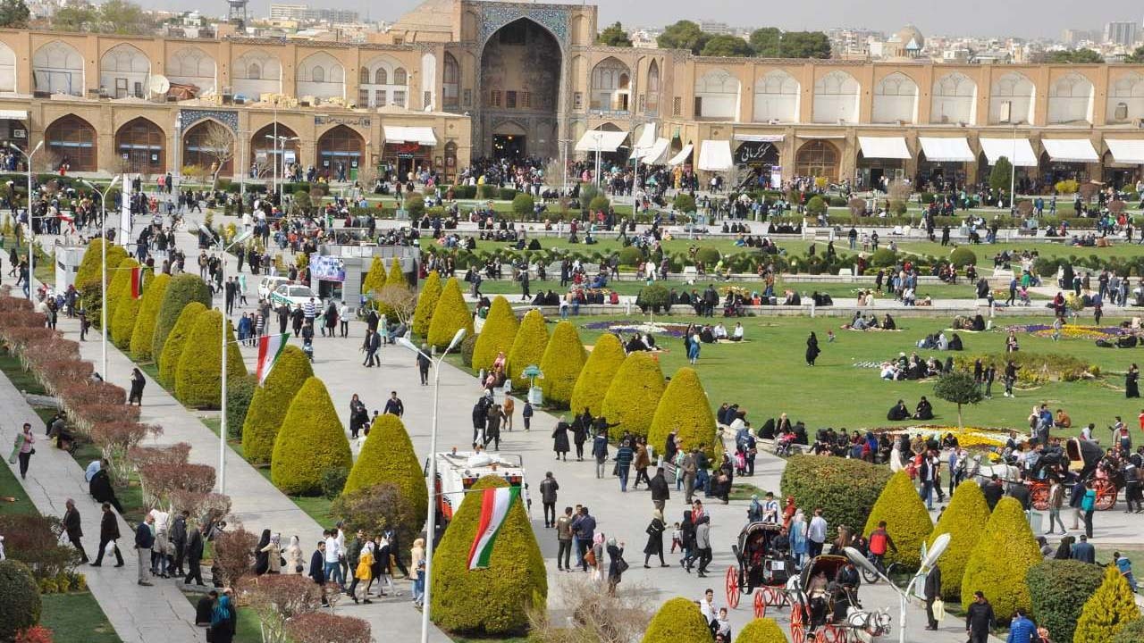 اصفهان از ۲۵ اسفند پذیرای گردشگران نوروزی