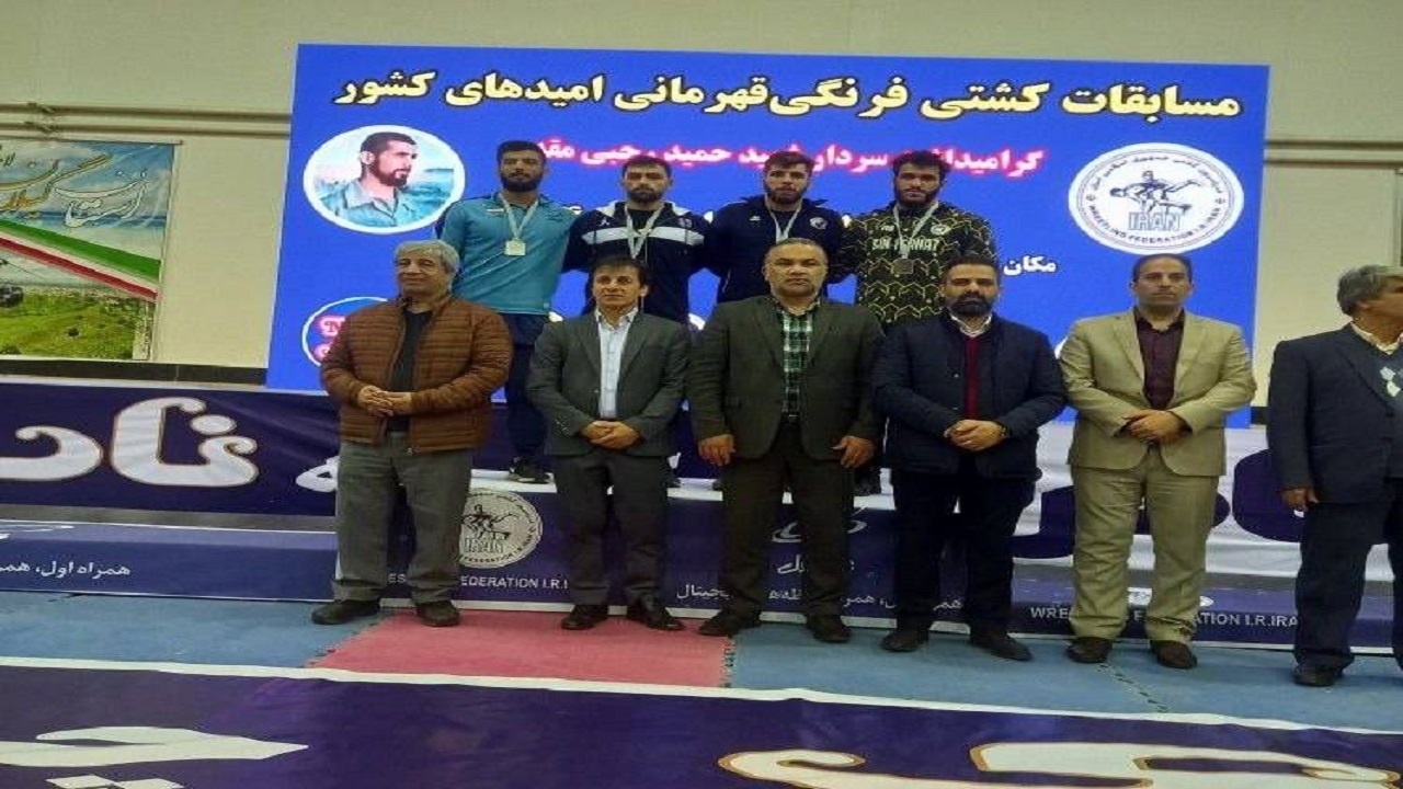 مدال برنز مسابقات قهرمانی کشتی به کشتی گیر چهارمحالی رسید