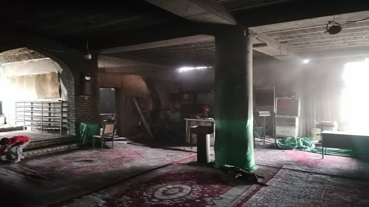 دستگیری عامل آتش‌زدن مساجد یزد