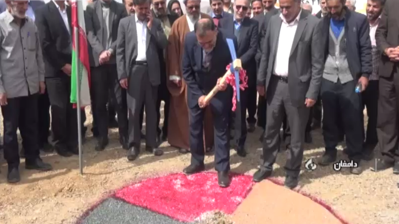 آغاز ساخت ناحیه صنعتی تویه دروار دامغان