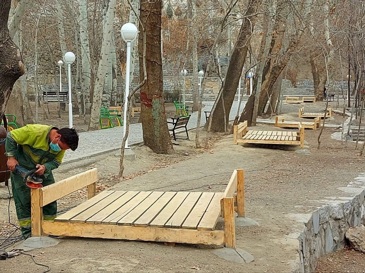 باغ تاریخی مشهد آماده پذیرایی از بهار است+ عکس باغ تاریخی مشهد آماده پذیرایی از بهار است+ عکس