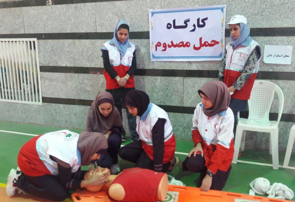 بیش از ۱۴ هزار و ۸۰۰ دانش آموز خوزستانی آموزه‌های امدادی را فراگرفتند